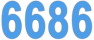 6686